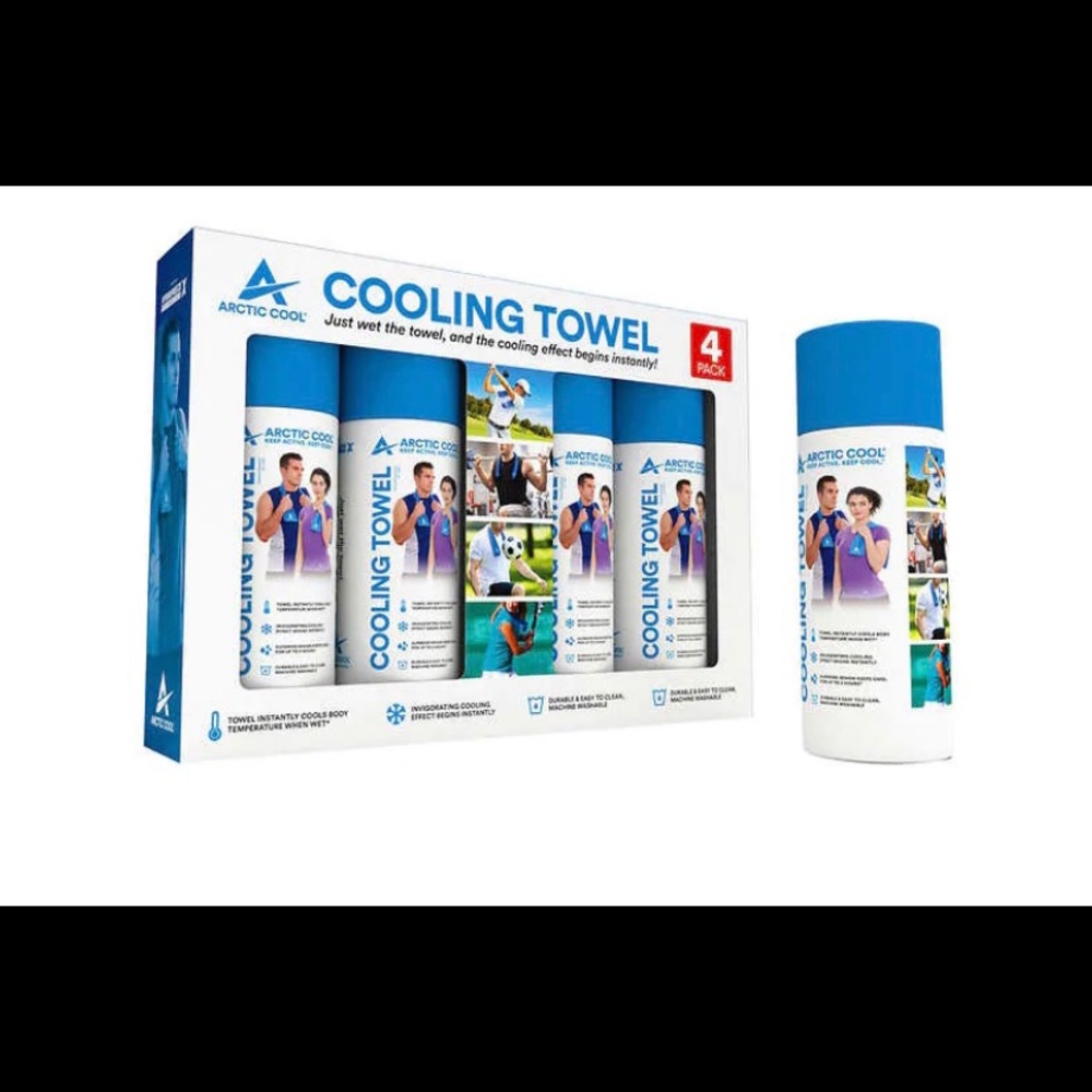 New arctic cool cooling towel 4pk